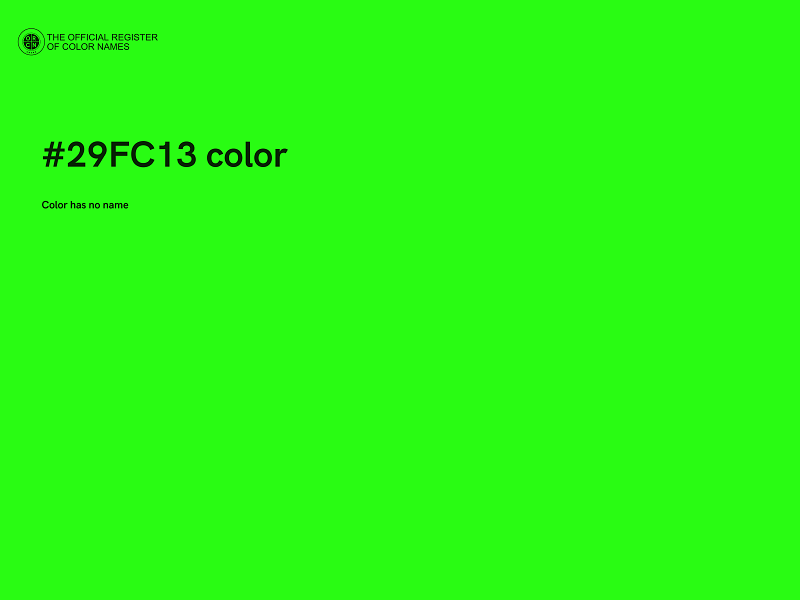 #29FC13 color image