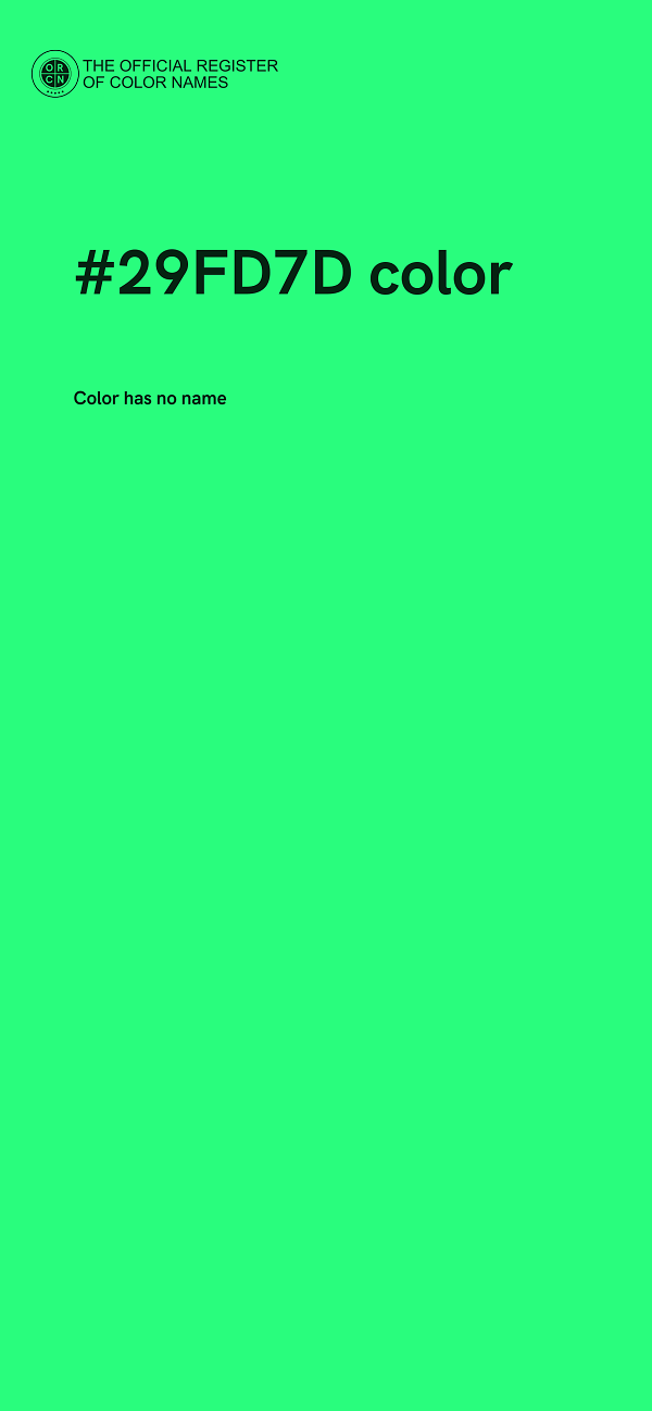 #29FD7D color image