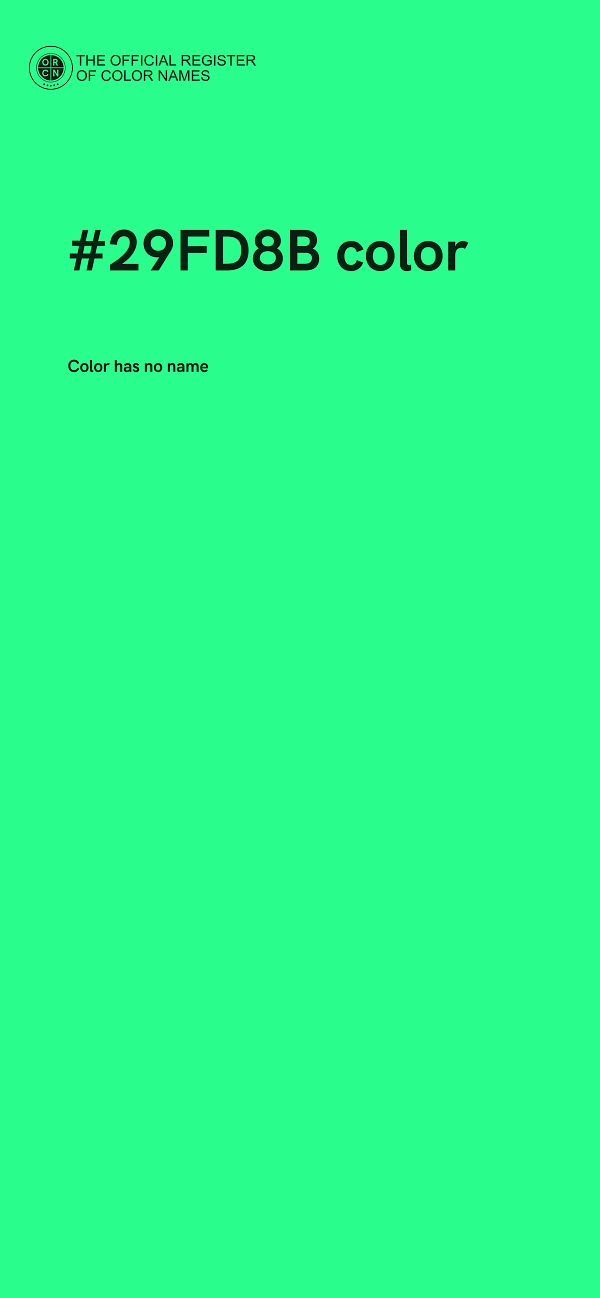 #29FD8B color image