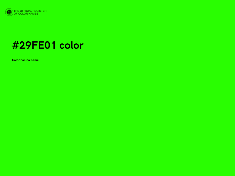 #29FE01 color image