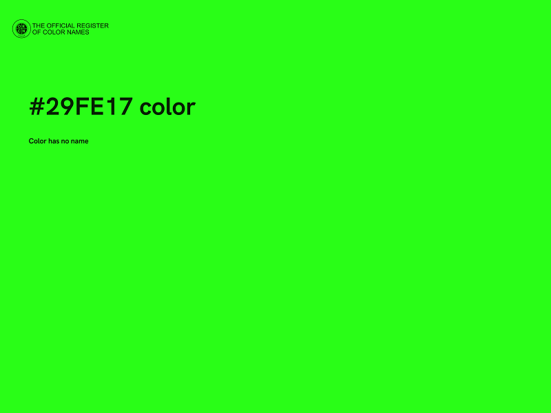 #29FE17 color image