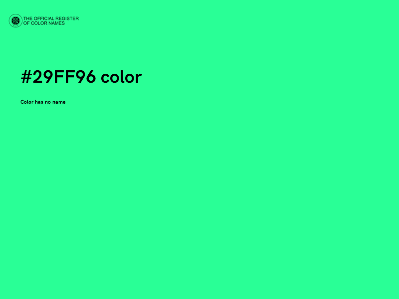 #29FF96 color image