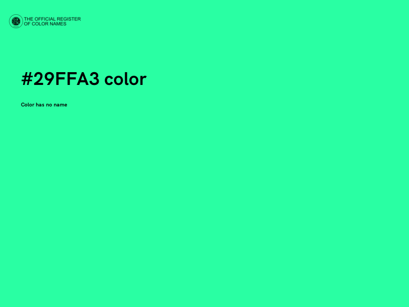 #29FFA3 color image