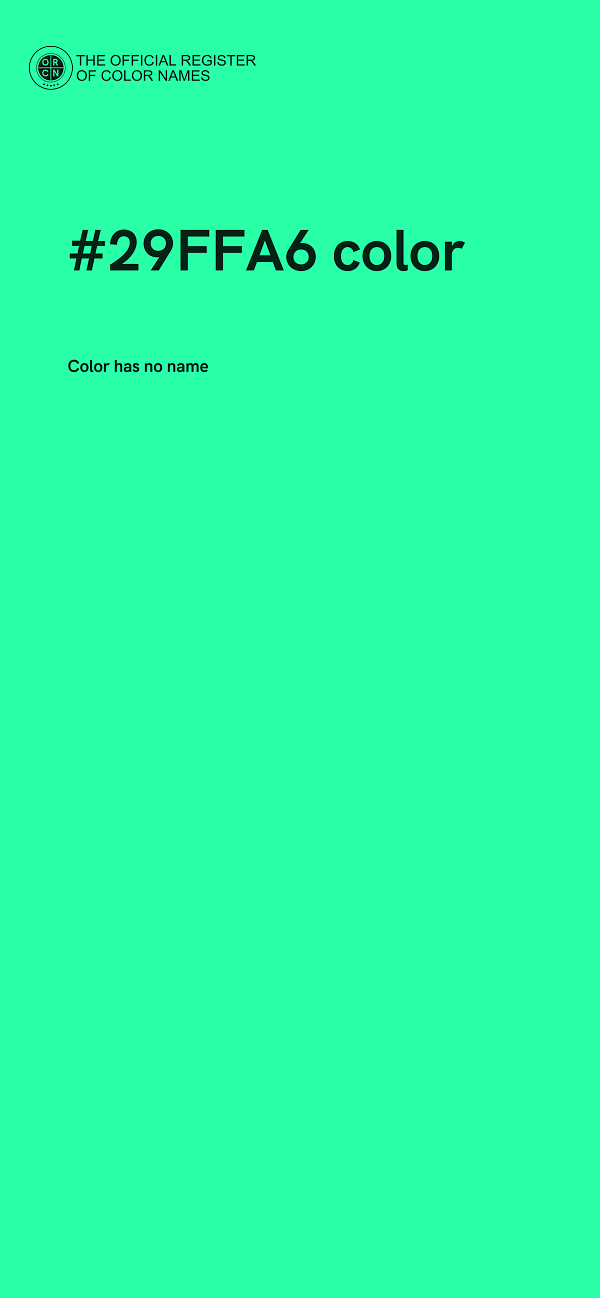 #29FFA6 color image
