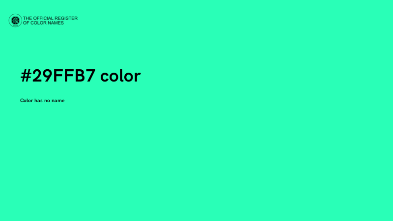 #29FFB7 color image