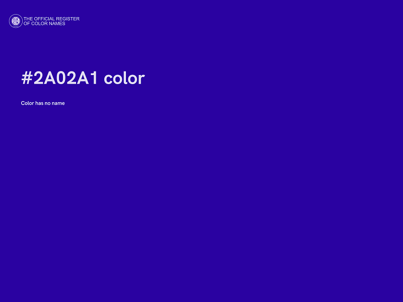 #2A02A1 color image