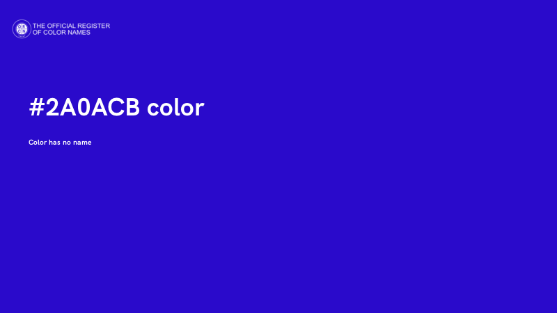 #2A0ACB color image