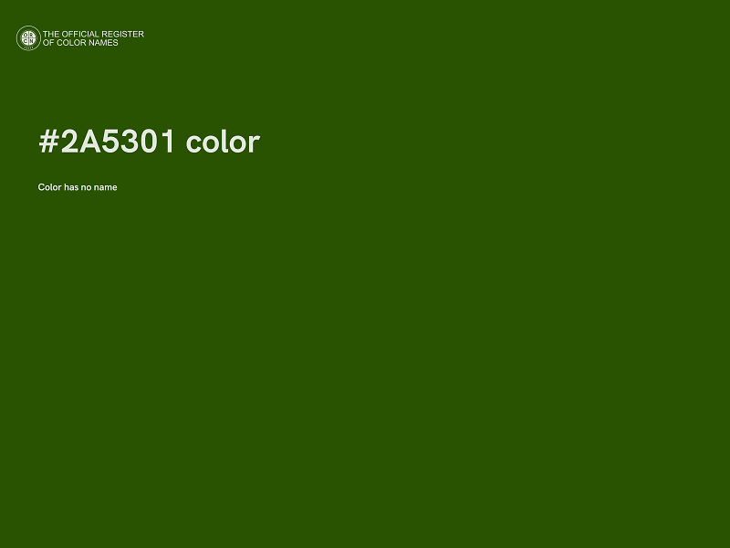 #2A5301 color image