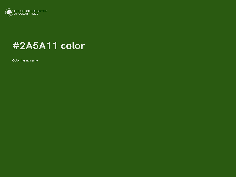 #2A5A11 color image