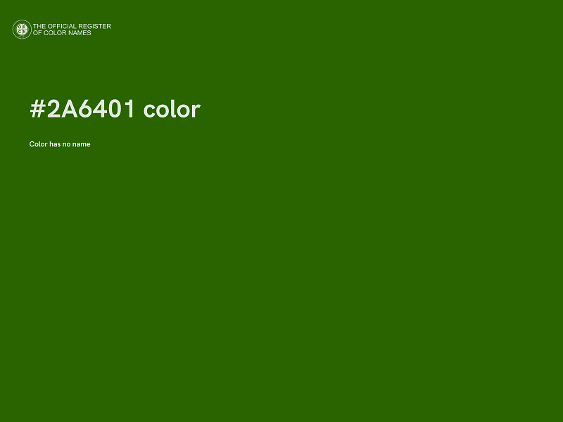 #2A6401 color image