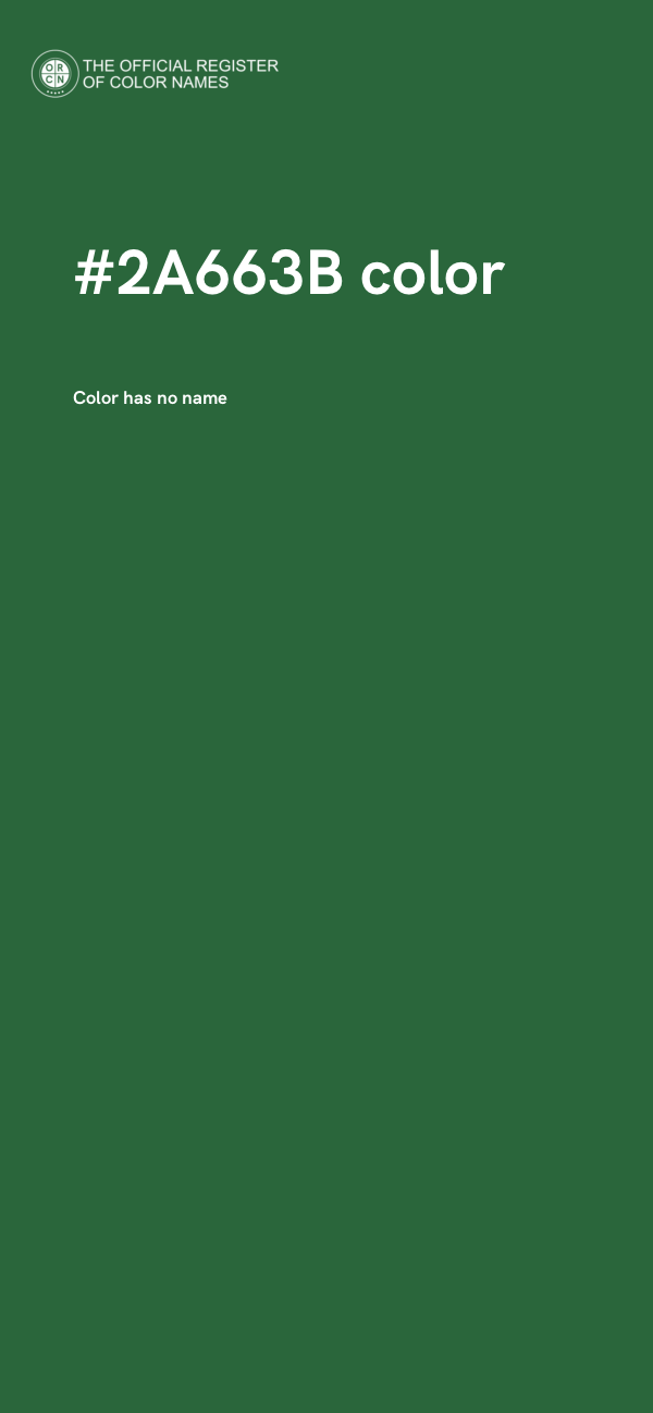 #2A663B color image