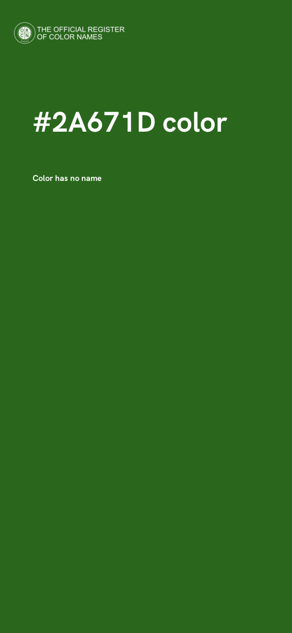 #2A671D color image