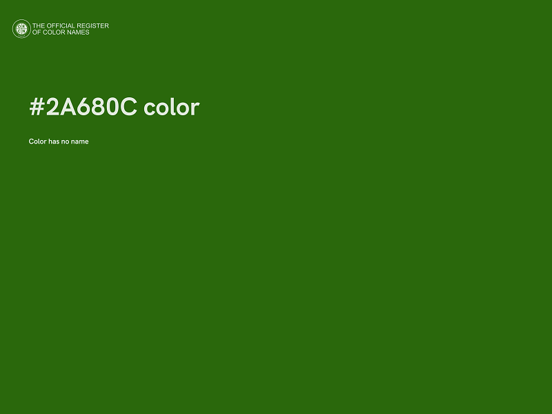 #2A680C color image