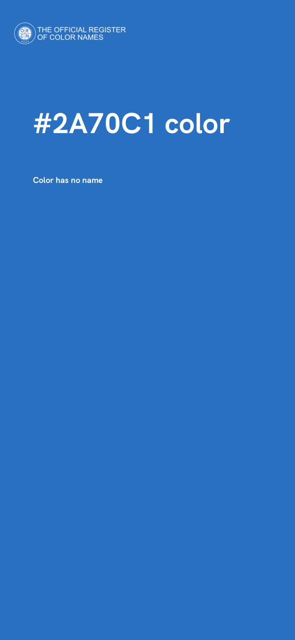 #2A70C1 color image