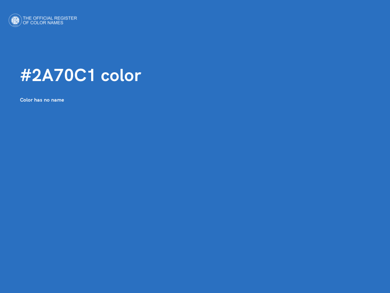 #2A70C1 color image