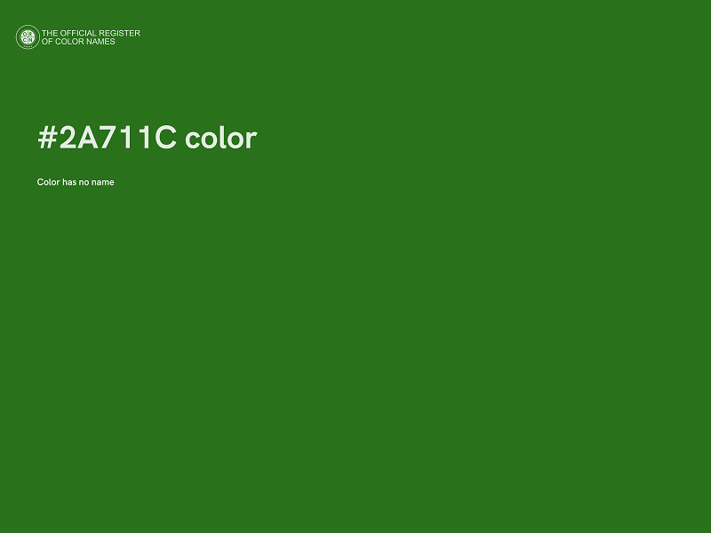 #2A711C color image