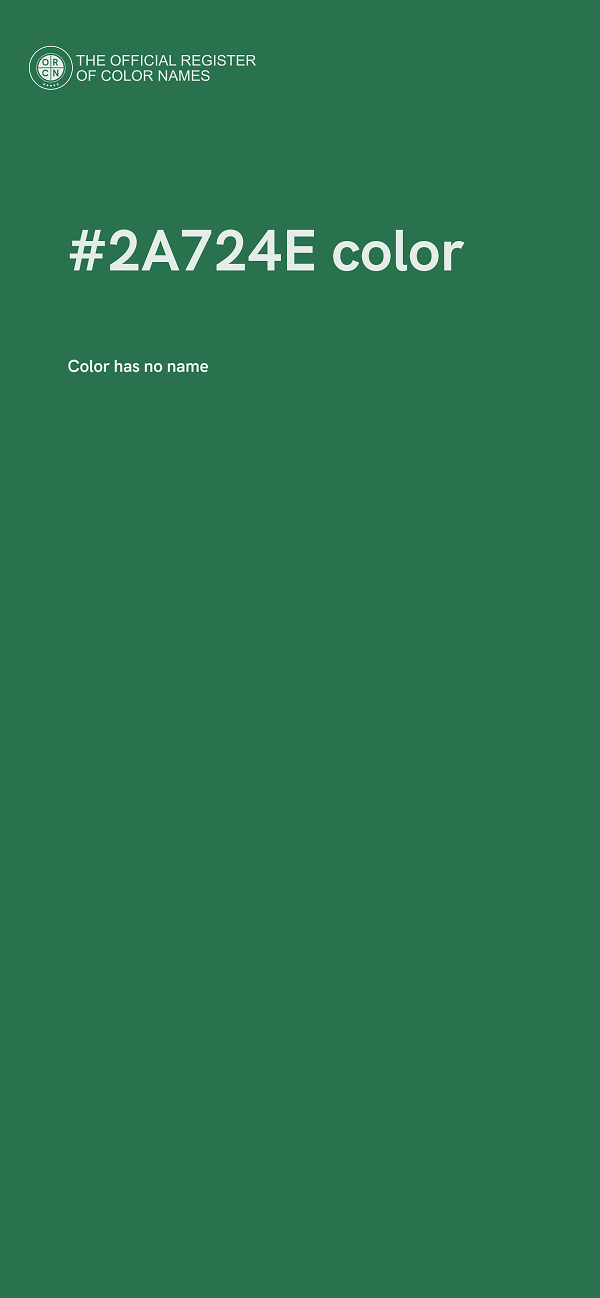#2A724E color image
