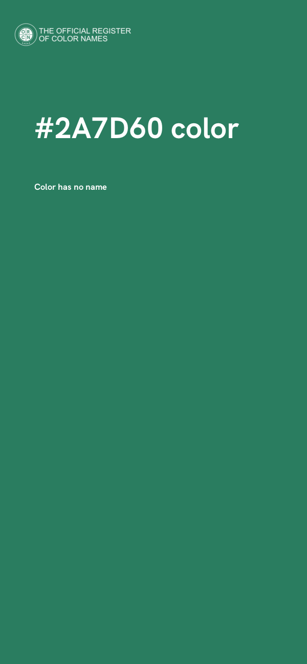 #2A7D60 color image