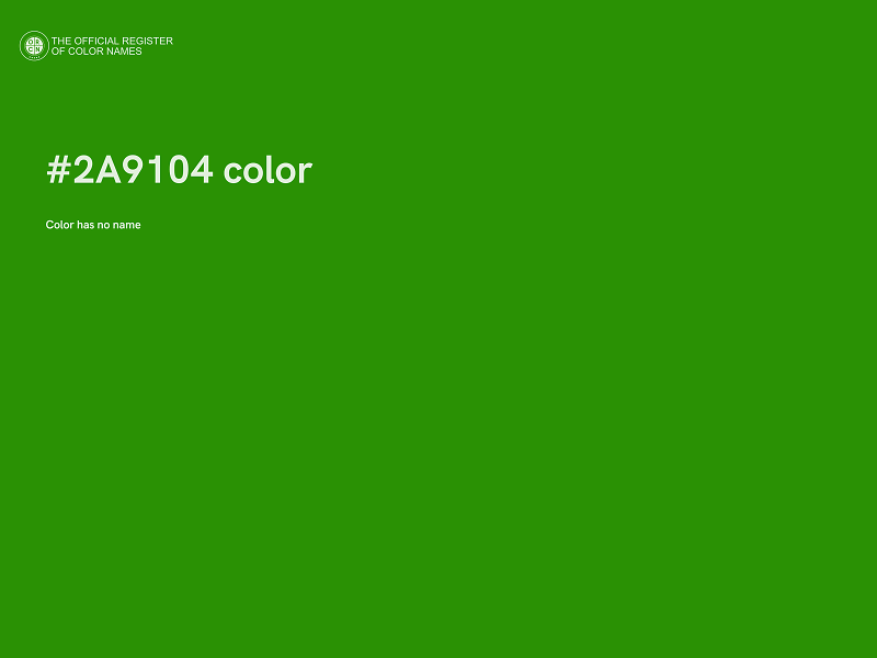 #2A9104 color image