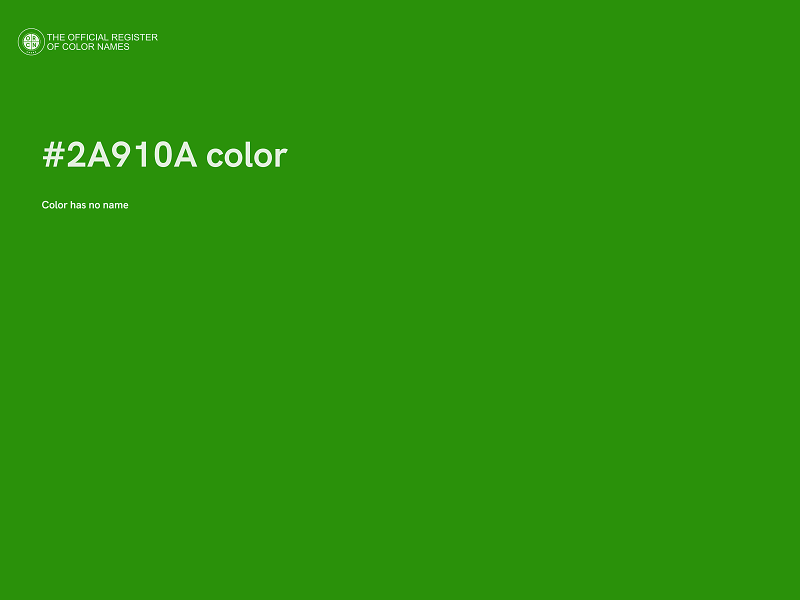 #2A910A color image