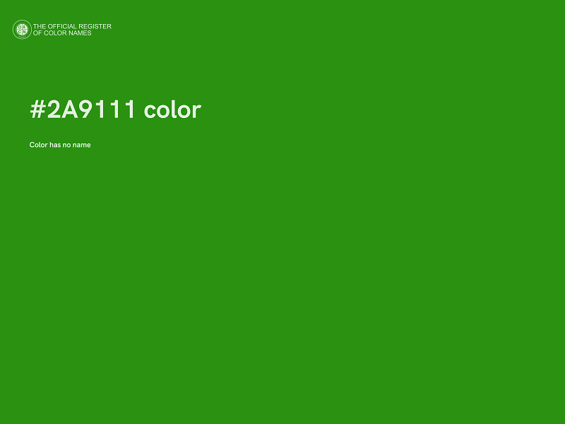 #2A9111 color image