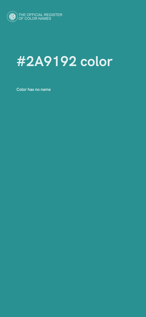 #2A9192 color image