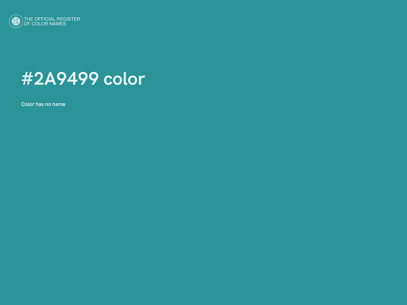 #2A9499 color image