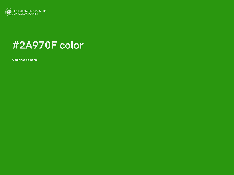 #2A970F color image
