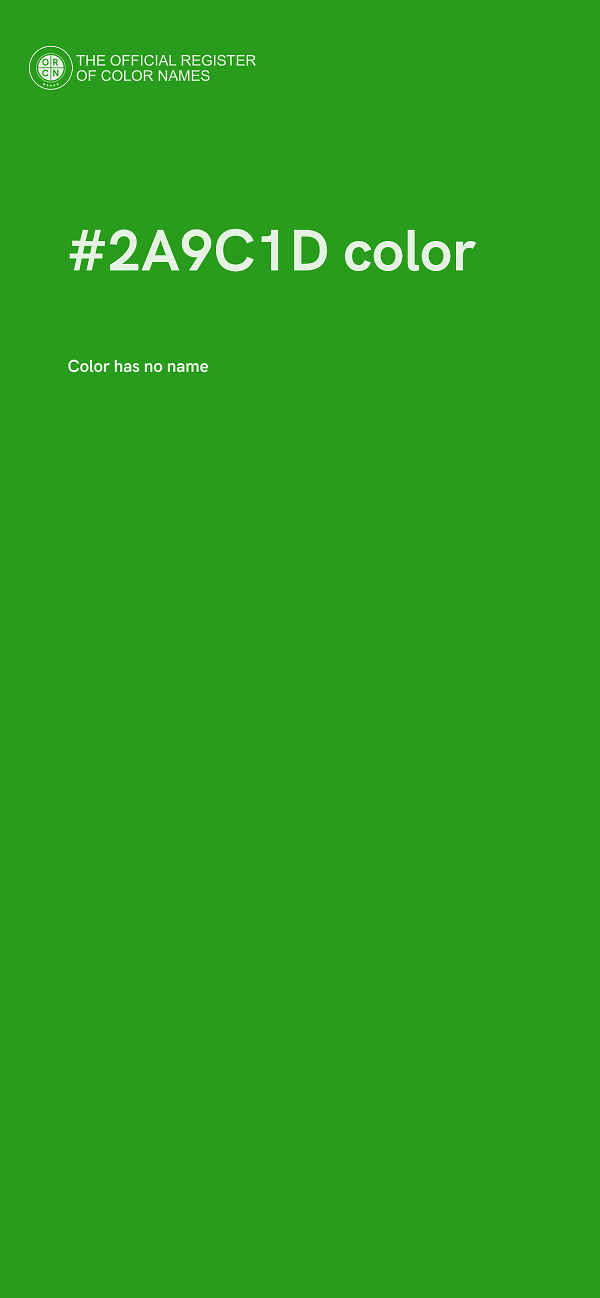 #2A9C1D color image