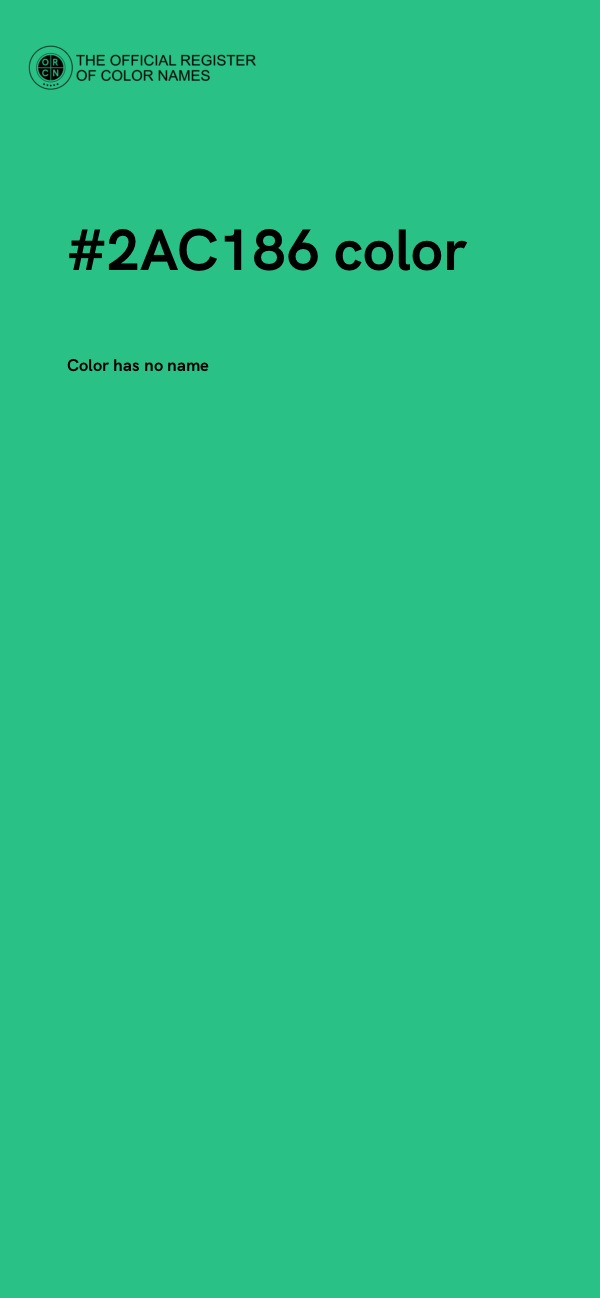 #2AC186 color image