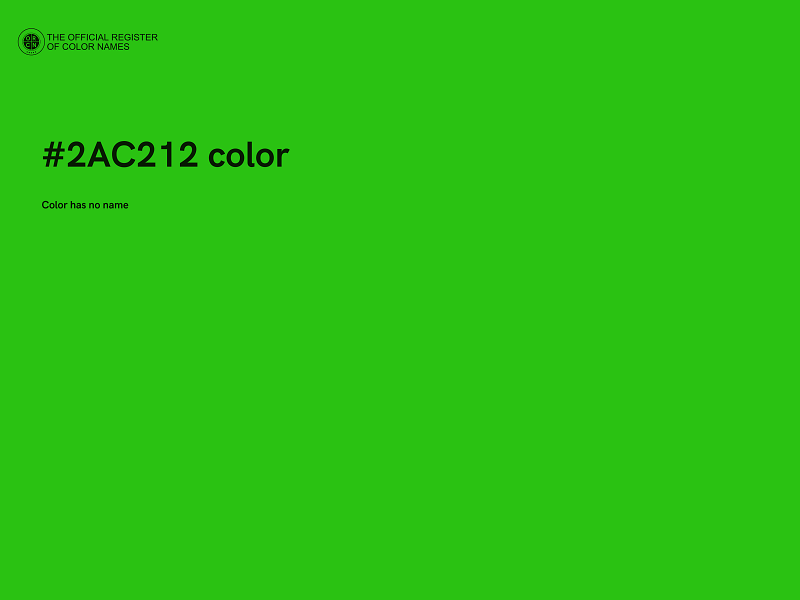 #2AC212 color image