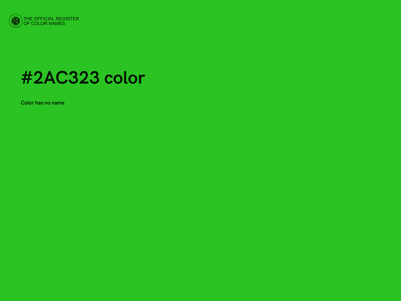 #2AC323 color image