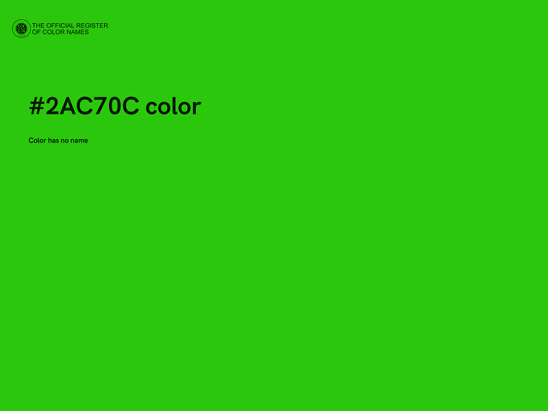 #2AC70C color image