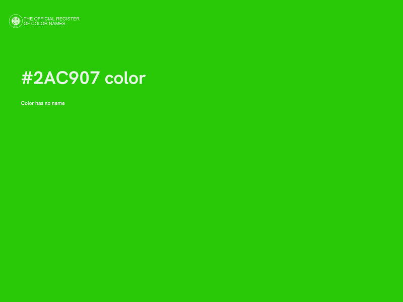 #2AC907 color image