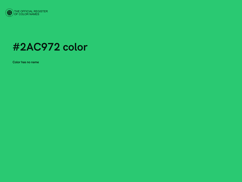 #2AC972 color image