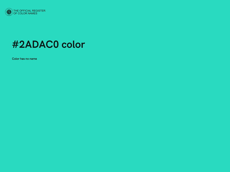 #2ADAC0 color image