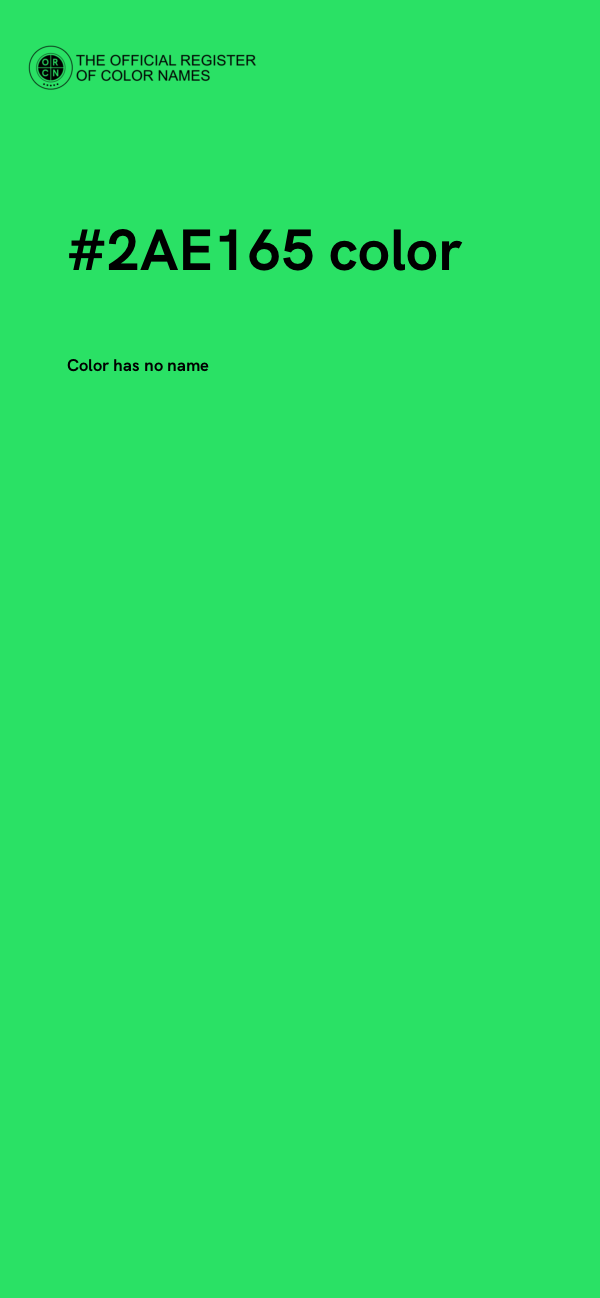 #2AE165 color image