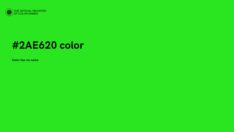 #2AE620 color image