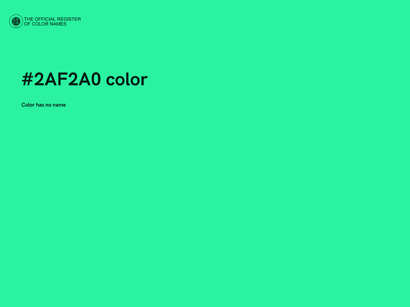 #2AF2A0 color image
