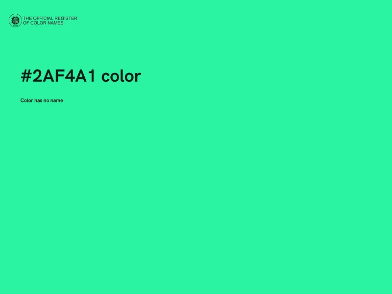#2AF4A1 color image