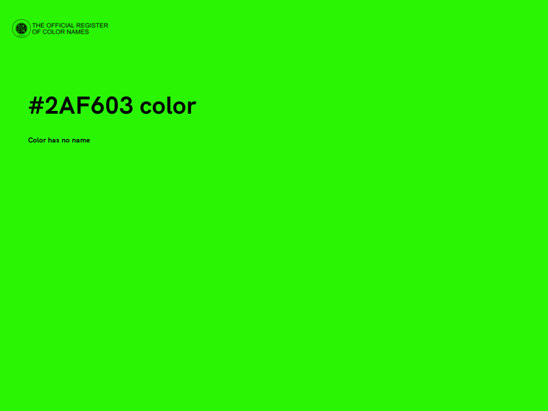 #2AF603 color image