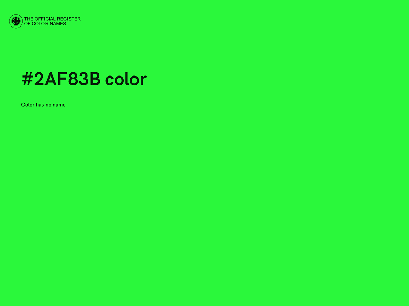 #2AF83B color image