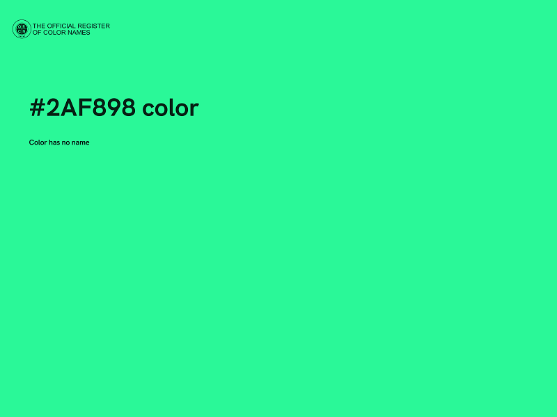 #2AF898 color image