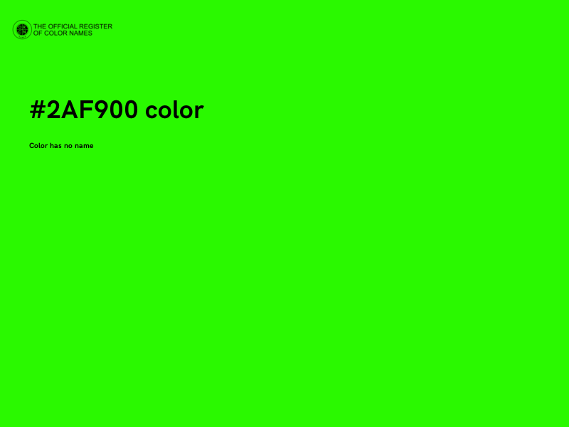 #2AF900 color image