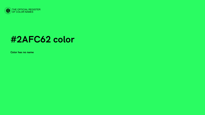 #2AFC62 color image