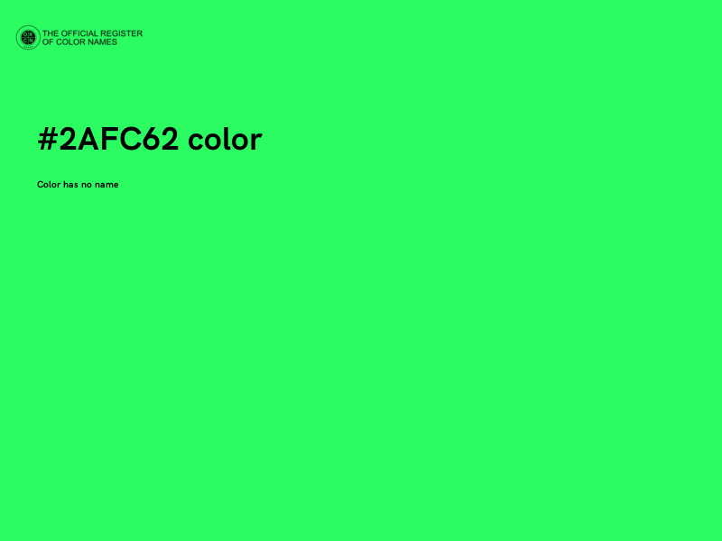 #2AFC62 color image