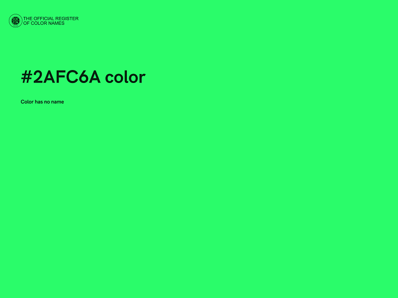 #2AFC6A color image