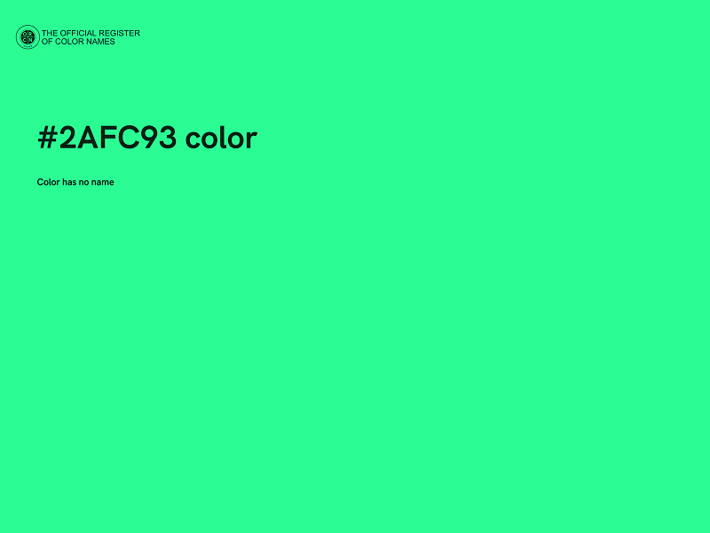 #2AFC93 color image