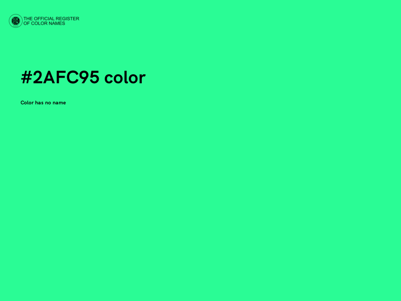 #2AFC95 color image