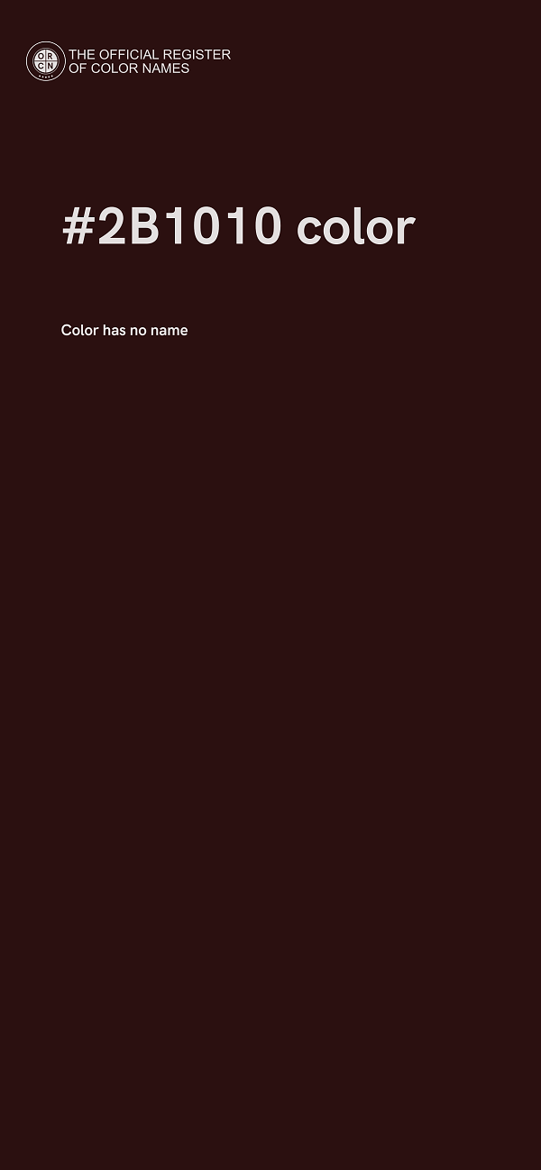 #2B1010 color image